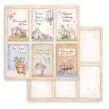 Stamperia 8x8 Mini Scrapbooking Pad - Create Happiness - Welcome Home