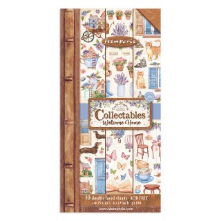 Stamperia Collectables - Create Happiness - Welcome Home