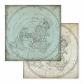 Stamperia 12x12 Scrapbooking Paper Pad Maxi - Voyages Fantastiques