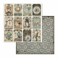 Stamperia 12x12 Scrapbooking Paper Pad Maxi - Voyages Fantastiques