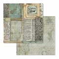 Stamperia 12x12 Scrapbooking Paper Pad Maxi - Voyages Fantastiques