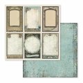 Stamperia 12x12 Scrapbooking Paper Pad Maxi - Voyages Fantastiques