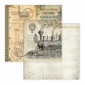 Stamperia 12x12 Scrapbooking Paper Pad Maxi - Voyages Fantastiques