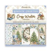 Stamperia 6x6 Paper Pad - Romantic Collection Cozy Winter