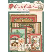 Stamperia Cards Collection - Classic Christmas