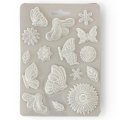 Stamperia A5 Soft Mould - Create Happiness Welcome Home - Butterfly