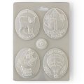 Stamperia A5 Soft Mould - Create Happiness Welcome Home - Plates