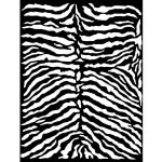Stamperia 20x25cm Thick Stencil - Savana Zebra Pattern