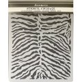 Stamperia 20x25cm Thick Stencil - Savana Zebra Pattern