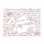 Stamperia D Stencil 20x15cm - Provence Letters