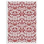 Stamperia G Stencil 21x29.7cm - Casa Granada Wallpaper Pattern