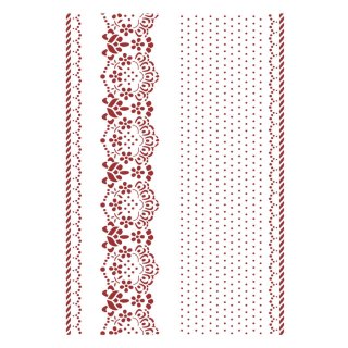 Stamperia G Stencil 21x29.7cm - Provence Borders