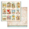 Stamperia 12x12 Scrapbooking Pad - Sunflower Art