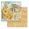 Stamperia 12x12 Scrapbooking Pad - Sunflower Art