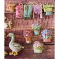Stamperia A5 Soft Mould - Sunflower Art Farm