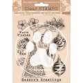 Romantic Christmas 14x18cm Acrylic Stamp