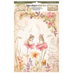 Stamperia A4 Rice Paper Selection of 6 - Woodland