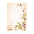 Stamperia A6 Rice Paper Selection of 8 - Backgrounds Woodland