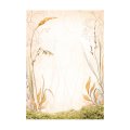 Stamperia A6 Rice Paper Selection of 8 - Backgrounds Woodland