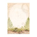 Stamperia A6 Rice Paper Selection of 8 - Backgrounds Woodland