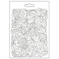 Stamperia A5 Soft Mould - Woodland Leaves Pattern