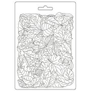 Stamperia A5 Soft Mould - Woodland Leaves Pattern