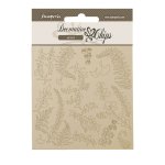 Stamperia 14x14cm Decorative Chips - Woodland Branches With Leaves