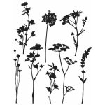 Tim Holtz Cling Stamps - Wildflowers