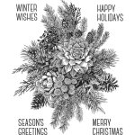Tim Holtz Cling Stamps - Glorious Gatherings