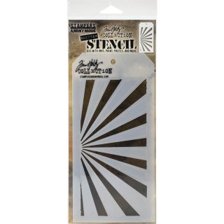 Tim Holtz Layering Stencil - Shifter Rays