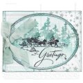 Tim Holtz Cling Stamps - Holiday Greetings