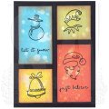 Tim Holtz Cling Stamps Large Set - December Doodles