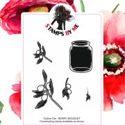 Stamps By Me Dies - Berry Bouquet