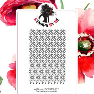 Stamps By Me A5 Stamp - Paper Piece 7