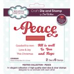 Sue Wilson Stamp and Die Set - Peace