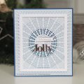 Sue Wilson Craft Die - Festive Collection - Mosaic Ray Background