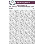 Creative Expressions 3D Embossing Folder - Stylised Poinsettia
