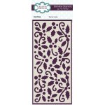Sue Wilson Slimline Stencil - Winter Holly