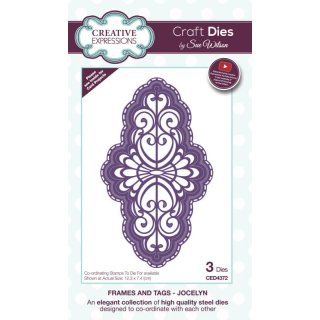 Sue Wilson Craft Die - Frames and Tags Collection - Jocelyn