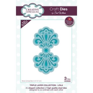 Sue Wilson Craft Die - Triple Layer Collection - Lola