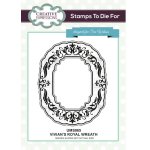 Sue Wilson Stamps to Die For - Vivian's Royal Wreath