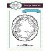 Sue Wilson Stamps to Die For - Millie's Hummingbird