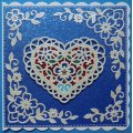 Sweet Dixie Die - Filigree Floral Heart