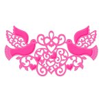 Sweet Dixie Wedding Collection Die - Doves & Hearts
