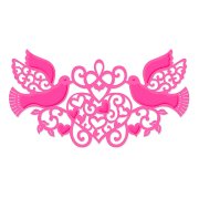Sweet Dixie Wedding Collection Die - Doves & Hearts