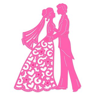 Sweet Dixie Wedding Collection Die - Couple
