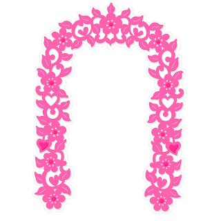 Sweet Dixie Wedding Collection Die - Arbour