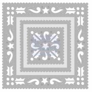 Sweet Dixie Christmas Die - Holly Frame Set