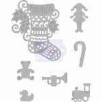 Sweet Dixie Christmas Die - Stocking and Toys