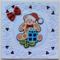 Sweet Dixie Christmas Die - Teddy